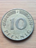 Moneda Germania 10 Pfennig 1949 J