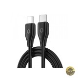 Cablu Date si Incarcare USB-C - USB-C WiWu Wi-C002 67W 1m Negru