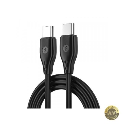 Cablu Date si Incarcare USB-C - USB-C WiWu Wi-C002 67W 1m Negru foto