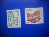 HOPCT TIMBRE SUEDIA MNH 1024 ARTIZANAT NORDEN 1980 -2 VALORI 1980-NESTAMPILAT