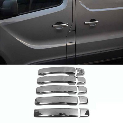 Ornamente manere ALM inox dedicate Opel Vivaro 2013-2019 foto