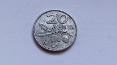 Grecia - 20 Lepta 1973 foto