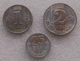 Moldova set / lot 25 bani 2020 + 1 leu 2018 + 2 lei 2018 UNC **, Europa