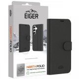 Eiger Husa North Folio Case Samsung Galaxy S24 Black
