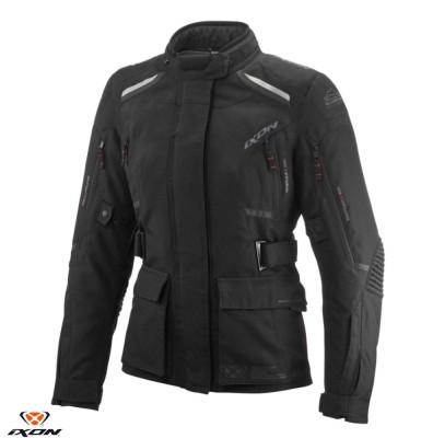 Geaca, jacheta, motociclete, femei, Touring, Adventure, Ixon, All season, model, Midgard, LS, culoare, negru Negru M foto