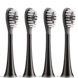 Capat Rezerva Gum Care pentru Periuta Electrica Bitvae S2 / S3, Set 4 bucati, Negru
