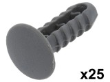 Clipsuri Tapițerie Fiat 25buc 25,3mm