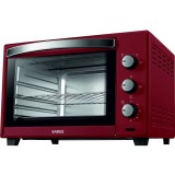 Cuptor electric Samus CS-45RED, 2000 W, 45 L, Control mecanic, Selector programe, Semnal sonor, Rosu
