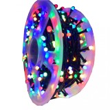 Rola instalatie de craciun cu 500 leduri mari multicolore,50 metri