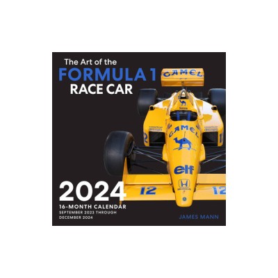 The Art of the Formula 1 Race Car 2024: 16-Month Calendar - September 2023 Through December 2024 foto