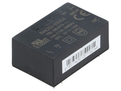 Convertor AC/DC 3W 5V 72% Eficiență foto