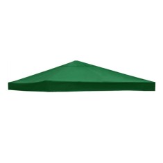Prelat&Auml; copertin&Auml; impermeabil&Auml; acoperi&Egrave; cort pavilion 2.9 x 2.9 m, oxford 700d cauciucat, verde, uv &amp; ap&Auml; rezistent&Auml;