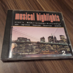 CD MUSICAL HIGHLIGHTS ON BROADWAY VOL 2 ORIGINAL