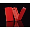 Husa Flip Flexi Huawei Ascend Y5, Protectie Integrala, Culoare Rosu