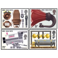 Anglia 1972 - 50th cooperare de difuzare, serie neuzata