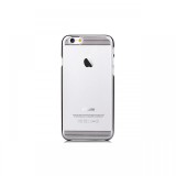 Husa iPhone 6 Plus Comma Brightness Silver (rama electroplacata)