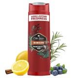 Gel de dus si sampon 3-in-1 Old Spice Bearglove pentru corp, par si fata, 400 ml
