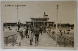 MAMAIA , CAZINOUL , TURISTI PE ESPLANANDA , FOTOGRAFIE FORMAT CARTE POSTALA , 1940