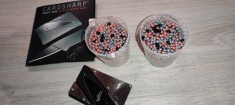 800 bile otel / metal calibrul 4.5 mm 0.35 gr + cardsharp foto
