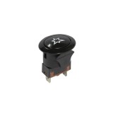 Buton unipolar oval cu simbol sc&acirc;nteie pentru plită, Compatibil, Oem