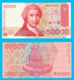 Croatia (p#26A) 50.000 Dinara 1993 UNC &#039;Bo&scaron;ković&#039; serie: C8107043