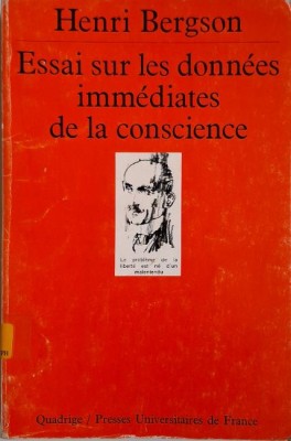 Essai sur les donnees immediates e la conscience &amp;ndash; Henri Berson foto