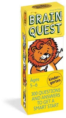 Brain Quest Kindergarten, Revised 4th Edition: 300 Questions and Answers to Get a Smart Start foto