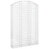 Cumpara ieftin Cos gabion arcuit, 150x30x220/240 cm, fier galvanizat