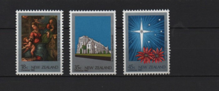 NOUA ZEELANDA 1983 RELIGIE SARBATORI CRACIUN