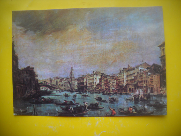 HOPCT 62054 CANAL GRANDE VENETIA -FRANCESCO GUARDI -CP PICTURA -NECIRCULATA