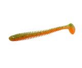 Năluca soft Crazy Fish Vibro Worm 100mm culoare 5d Squid