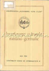 Interferente Culturale Romano-Germane - Andrei Corbea, Octavian Nicolae foto