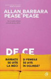 De ce bărbaţii se uită la meci şi femeile se uită &icirc;n oglindă? - Paperback brosat - Allan Pease, Barbara Pease - Curtea Veche