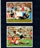 Lesotho 1997 - Fotbal, fotbaliști, doua colite neuzate