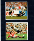 Lesotho 1997 - Fotbal, fotbaliști, doua colite neuzate