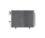 Condensator AC Mitsubishi Pajero 20; motor 3.0 V6, 3.2 DI-D, 3.8 V6, dimensiuni [mm]: 662x500x18, uscator integrat, iesire 10,1mm, intrare 15,5mm;