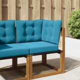 vidaXL Perna pentru canapea de exterior 3 pcs Albastru regal Poliester 900805