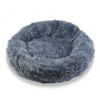 Pat pentru caini - rotund - marime &quot;XL&quot; - 80 cm - gri Best CarHome