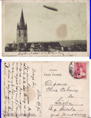 Sibiu , Hermannstadt- zeppelin foto