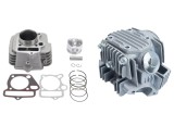 Set Motor + Chiuloasa Cross 125cc - 52.4mm