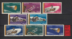 Paraguay, 1966 | Explorarea lunii - Gemini, Surveyor, Agena - Cosmos | MNH | aph foto