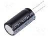 Condensator electrolitic, 4,7mF, 35V DC, -40...105&deg;C, AISHI - EWH1VM472M35OT
