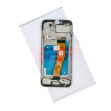 LCD+Touchscreen cu Rama Samsung Galaxy A03 / A035F 160mm BLACK Original Service Pack VERS. NON-EU