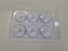 Suport 6 oua frigider 17 x 11 cm, plastic / V1, Beko