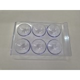 Suport 6 oua frigider 17 x 11 cm, plastic / V1