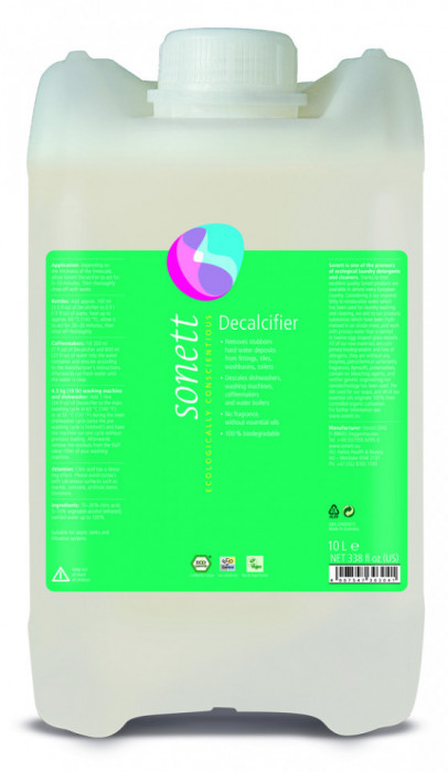 DETARTRANT (ANTICALCAR) ECOLOGIC 10L Sonett