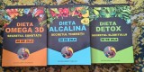 Lot 3 carti Narcis Cernea ( Dieta omega 3D,Dieta alcalina,Dieta detox)