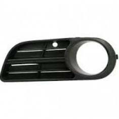 Grila bara fata Skoda Fabia 6Y 08.2004-03.2007, Stanga, 6Y0853665F, 69132721 cu locas pentru proiectoare Kft Auto