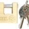 Lacat alama dreptunghiular 75 mm VOREL