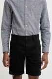 Tommy Jeans pantaloni scurti barbati, culoarea negru, DM0DM21950
